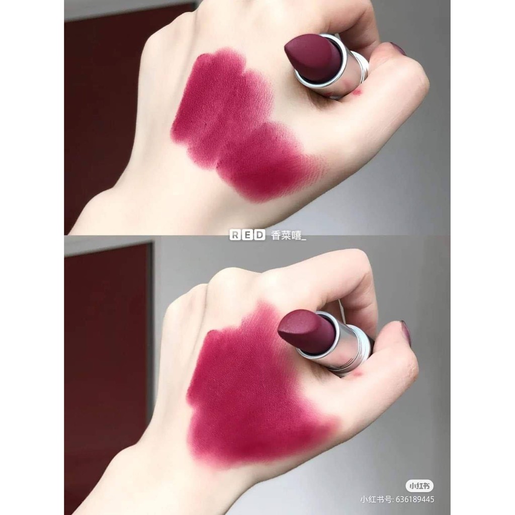 Son MAC Burning Love Màu 305 Tím Mận