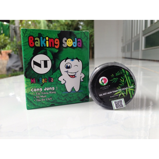 Combo gel lột mụn & Baking soda NT 