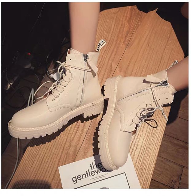 Order boots cao cổ nằm trong BST giày hit bên Trung Quốc mùa đông 2019, hàng quảng châu loại đẹp