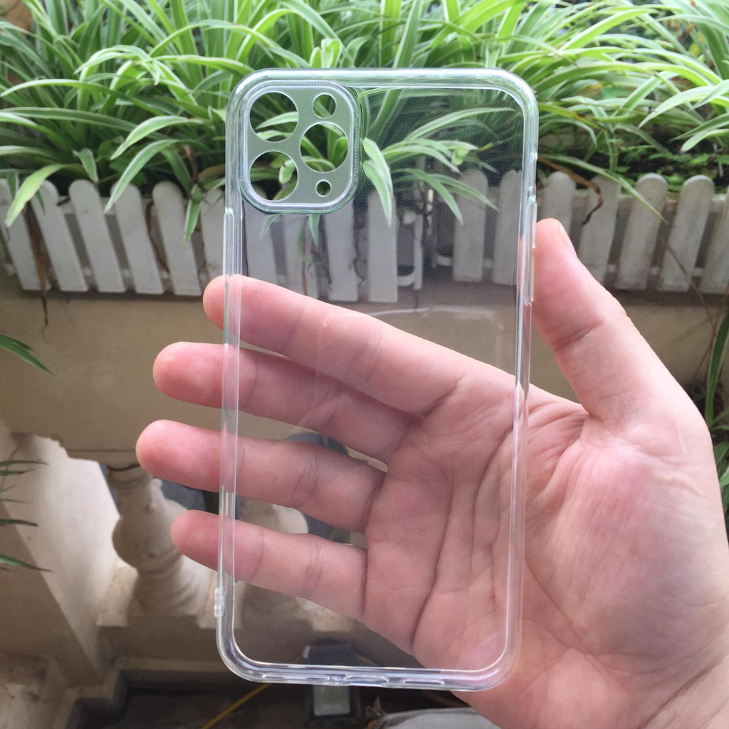 Ốp lưng silicon Gor cho Apple iPhone 11 Pro Max 6.5 inch siêu mỏng, có gờ bảo vệ camera