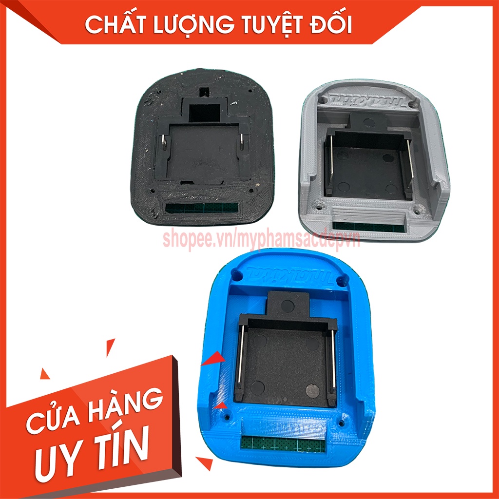 Đế chuyển pin Makita có công tắc đế pin makita chân gài 21v