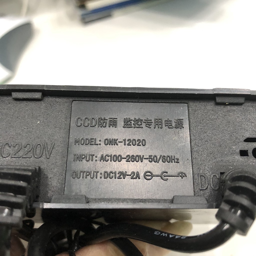 Nguồn 12V-2A Cho Camera Ngoài Trời Và Một Số Thiết Bị Sử Dụng Nguồn 12V