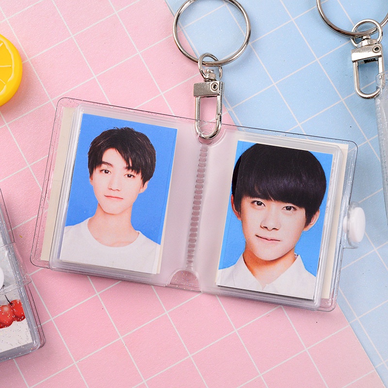 Móc khóa album ảnh và in ảnh theo yêu cầu - Móc khóa in hình mini dễ thương, độc lạ BONGBIHOUSE