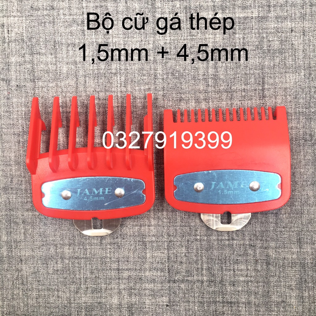 ✅Freeship✅ 2 cữ tông đơ : 1,5mm + 4,5mm gá thép