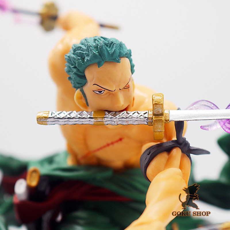 Mô hình Zoro One Piece SIÊU TO Mô hình Zoro POP Series nặng 800gram