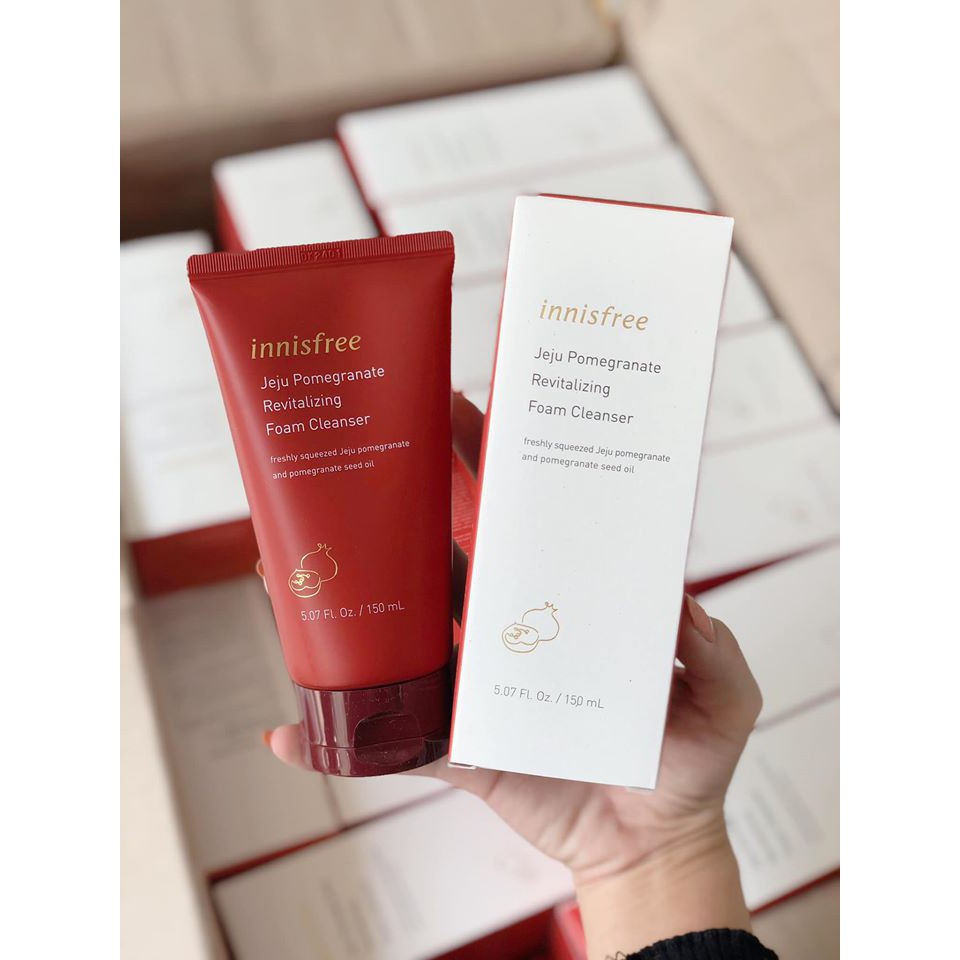 innisfree jeju pomegranate revitalizing foam cleanser