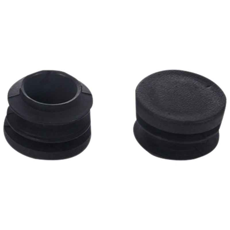 Set 40 nắp chụp đầu ống tròn 19mm màu đen chuyên dụng