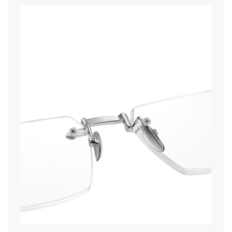 [+100°~+400°Kính Đọc Sách Không Gọng Thoải Mái Chống Mệt Mỏi Cho Nam Và Nữ