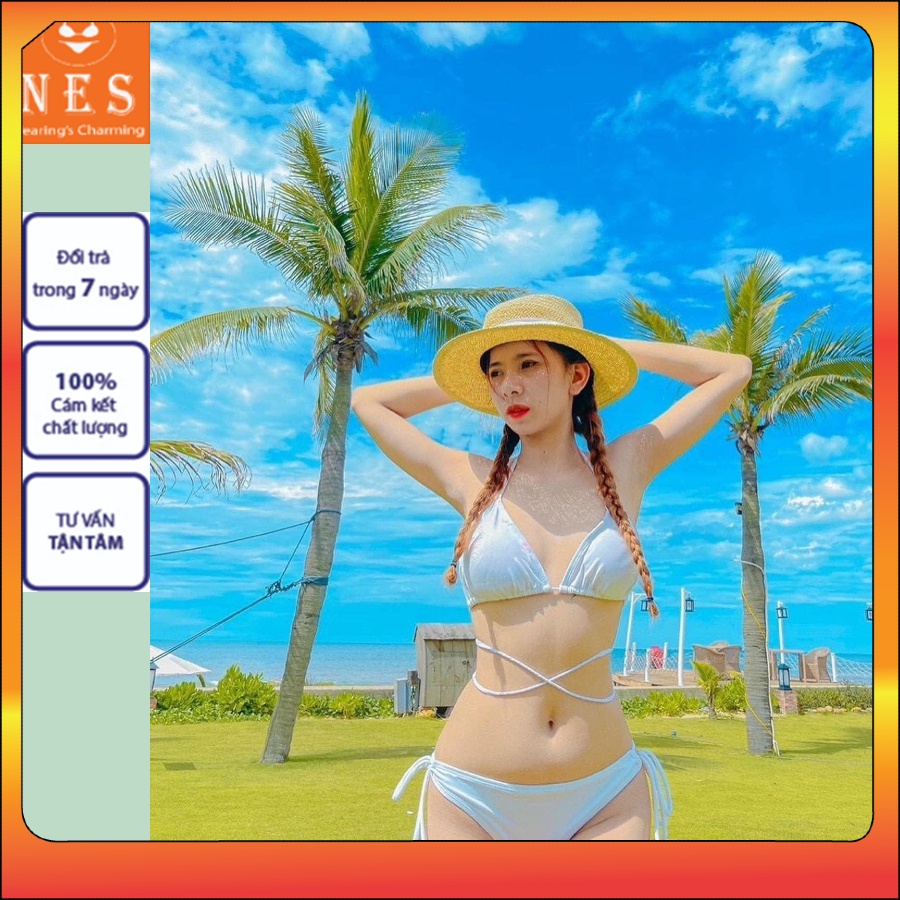 Bikini sexy 2 mảnh tam giác đi biển đẹp