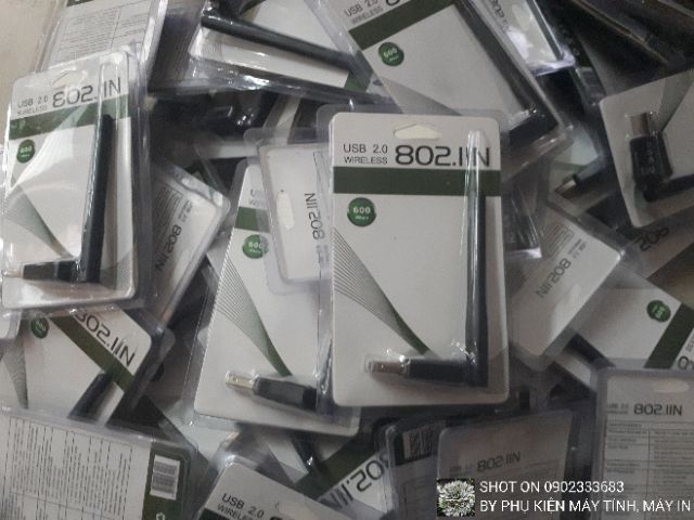 Combo 100 thu wifi 802.11n có ăng ten