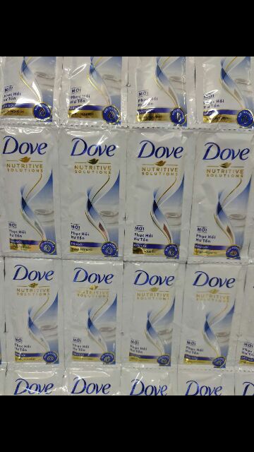 Dây dầu gội đầu dove . Clear