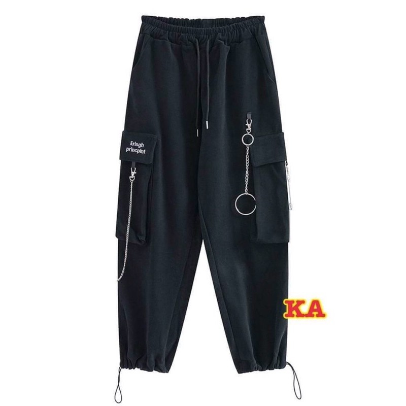 Quần kaki Unisex Dây 👉Có ảnh thật