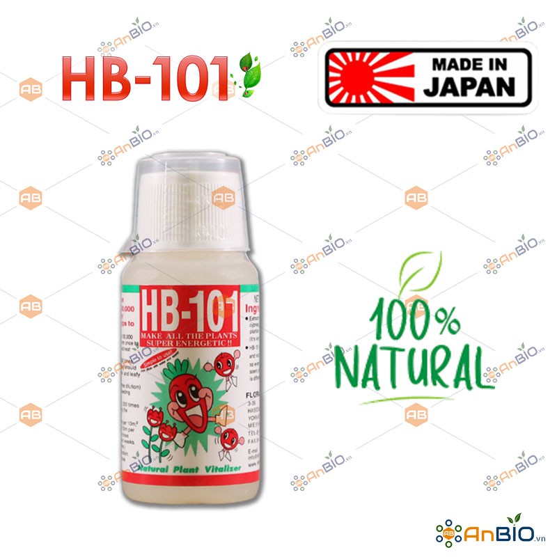 CHẤT TĂNG CƯỜNG SINH TRƯỞNG THỰC VẬT HB-101 Lọ 50ml HÀNG NHẬT BẢN - B4.1018