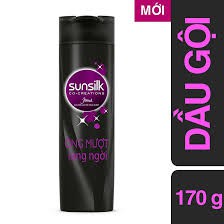 Dầu gội Sunsilk Óng mượt rạng ngời chai 170g