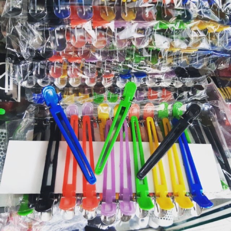 (Siêu rẻ) Kẹp mỏ vịt chia tóc chắc chắn chuyên dụng cho salon tóc