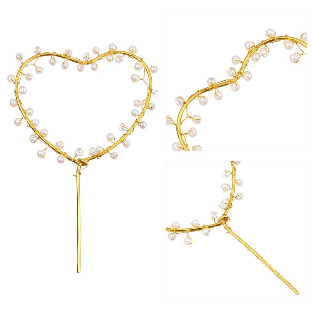 ESPO Topper Cắm Trang Trí Bánh Kem Hình Trái Tim