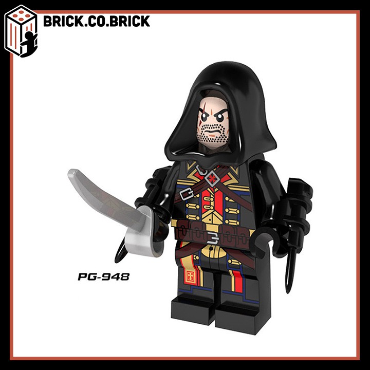 Lego Sát thủ Assassin's Creed Đồ Chơi Lắp Ráp Minifigure Nhân Vật Game PG8020