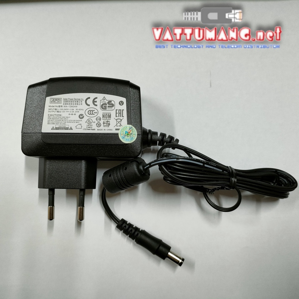 Nguồn adapter 12V-2A ADP chính hãng cho camera