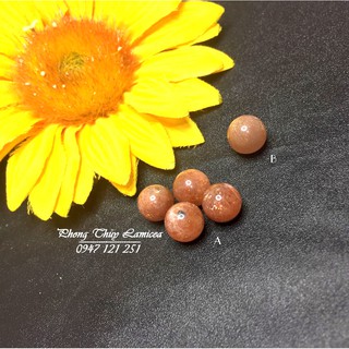 (Freeship đơn từ 50K) Viên sunstone - đá mặt trời các cỡ