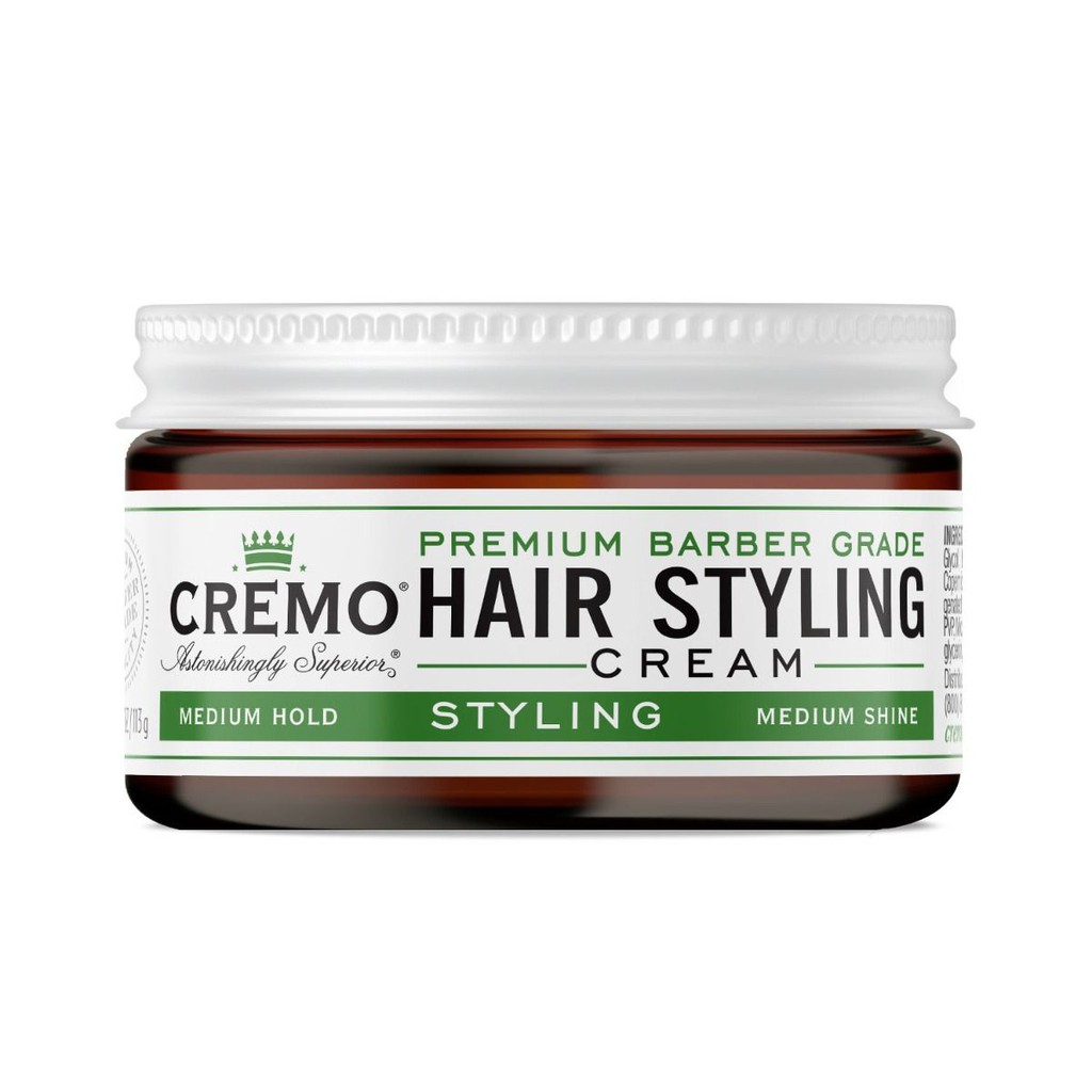 Sáp vuốt tóc Cremo Styling Cream (113g) - Chính Hãng US Mỹ