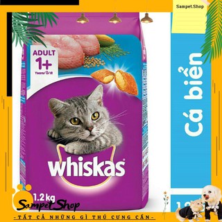 Thức ăn hạt Whiskas cho mèo 1.2kg