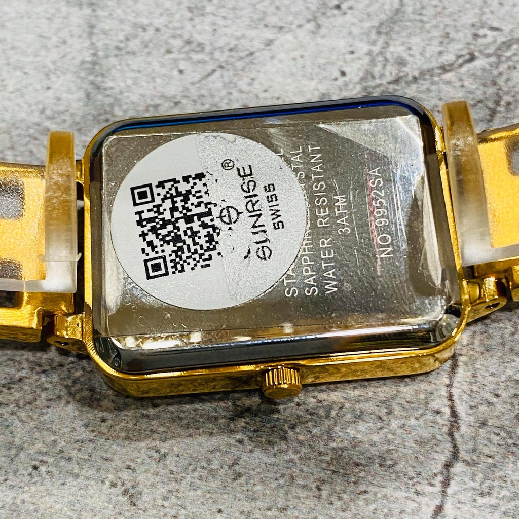 Đồng hồ Sunrise nữ chính hãng Nhật Bản L9952.AA.G.X - kính saphire chống trầy - đính