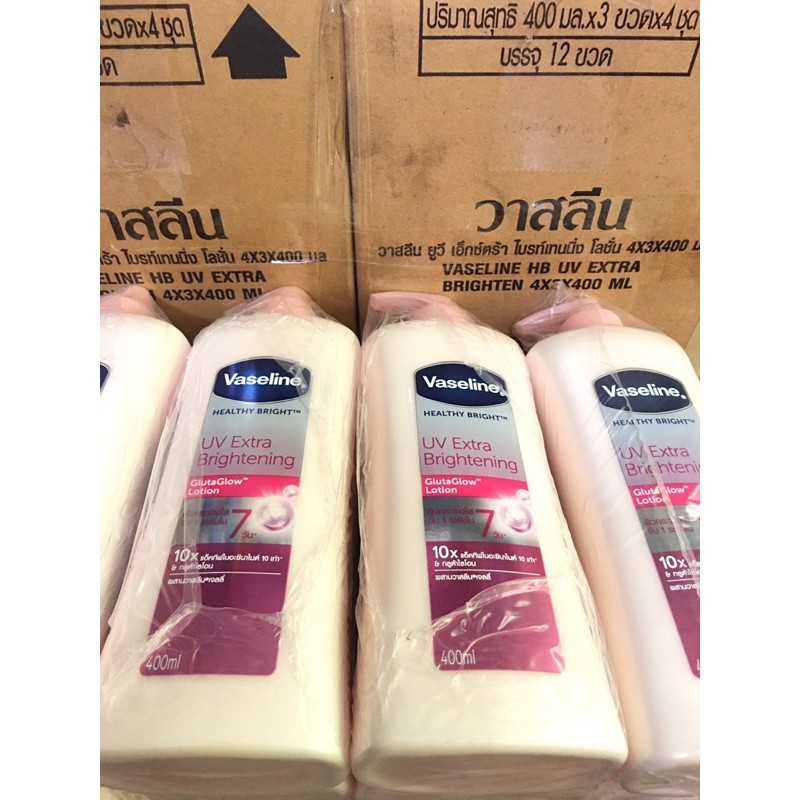 💐(Mẫu mới) Dưỡng thể Vaseline Healthy Lightening 10X chống UV Thái Lan 380ml | BigBuy360 - bigbuy360.vn