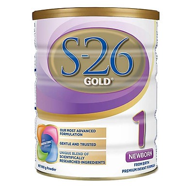 Sữa S26 Gold 1 - 900g , tăng đề kháng, tốt hệ tiêu hóa và phát triển toàn diện cho bé.