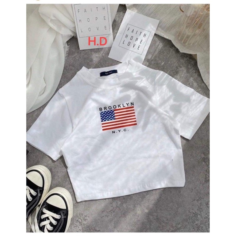 Áo croptop BROO LD11