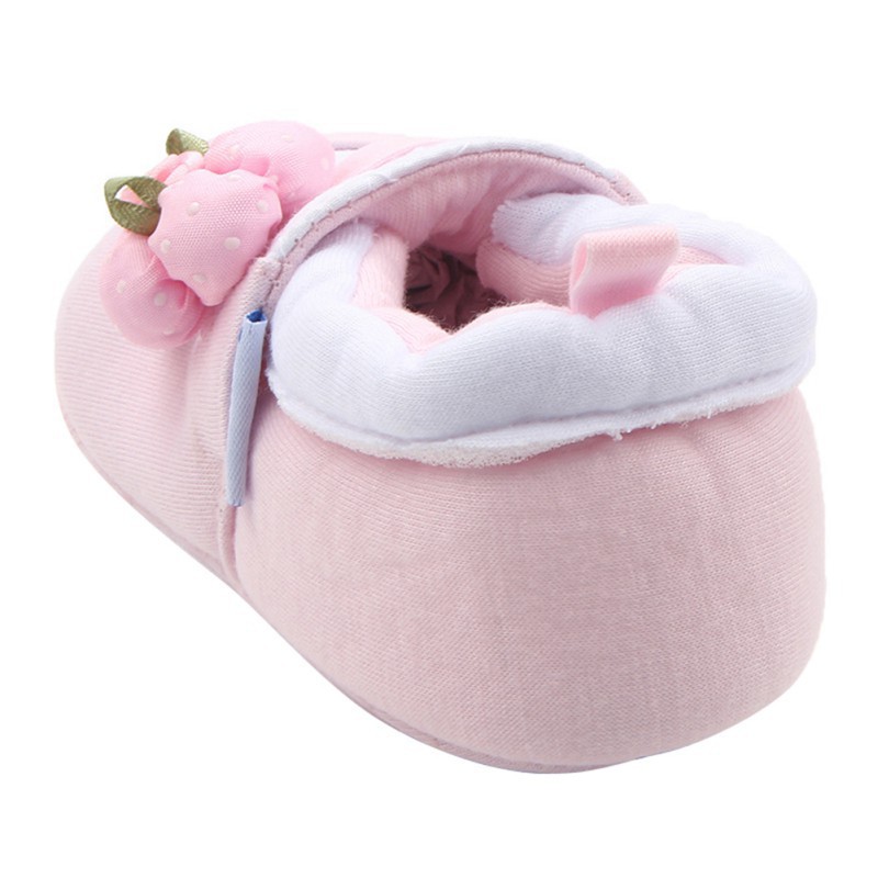 Giày lười vải dễ thương cho bé