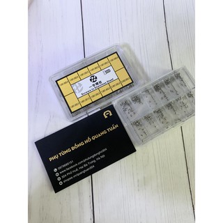 Hộp ốc đáy đồng hồ các cỡ - ốc búa đồng hồ cơ các kích thước