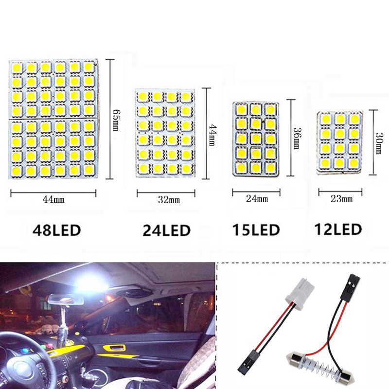 Bảng đèn led SMD 5050 6 9 12 15 24 36 48 dùng trong xe ô tô tiện lợi