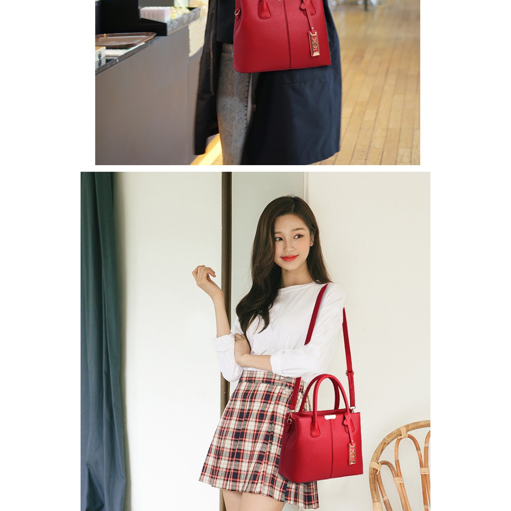 Túi xách chất liệu da mềm kích thước lớn thời trang mới 2021 dành cho phụ nữ trung niên