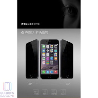 KÍNH CƯỜNG LỰC CHỐNG NHÌN TRỘM IPHONE 7 PLUS, 8 PLUS