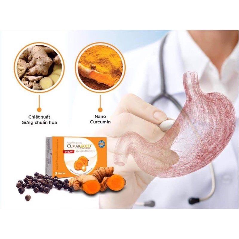 CUMARGOLD NEW : Hỗ Trợ Cho Người Bị Viêm Loét Dạ Dày, Ung Bướu.