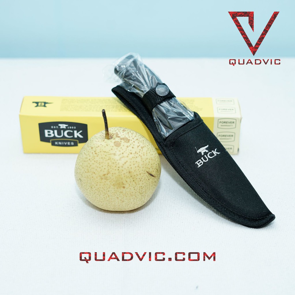 Dao phượt Móc khóa số điện thoại chống thất lạc Buck N00194 QUADVIC.COM