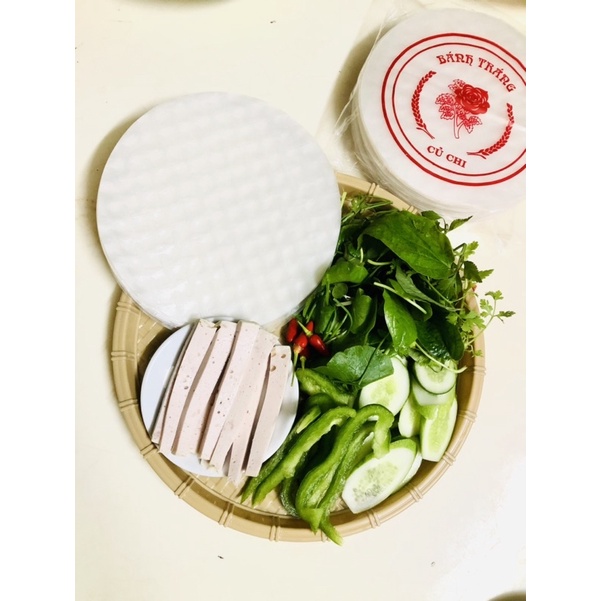 Bán/buôn sỉ Bánh tráng Củ Chi mỏng-dẻo gói 500g hàng xuất khẩu loại 1