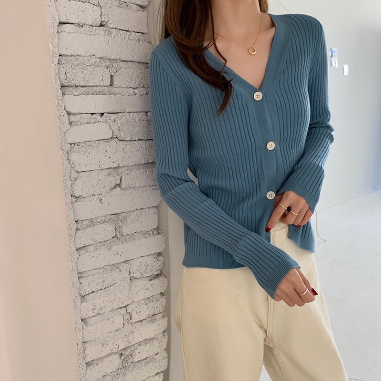 Áo cardigan len khoác dệt kim tay dài ulzzang kiểu Hàn Quốc dày dặn K5G3 | BigBuy360 - bigbuy360.vn