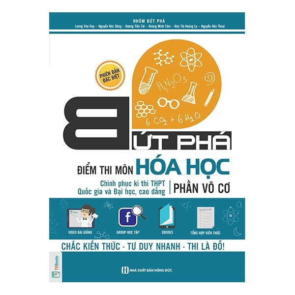 Sách MCBooks - Bứt Phá Điểm Thi Môn Hóa Học - Phần Vô Cơ