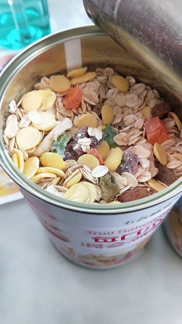 Hộp 500gr Ngũ Cốc Giảm Cân, Tăng Cân Mix Hạt Hoặc Hoa Quả Sấy- 2 HỘP TẶNG BÁT THÌA | BigBuy360 - bigbuy360.vn