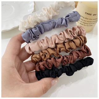 Set 5 buộc tóc scrunchise đơn giản