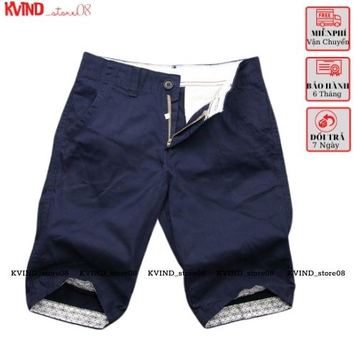 Quần Short Nam Kaki Mềm Mịn VICERO 6 Màu Trẻ Trung Phong Cách Hàn Quốc _KVINDstore08