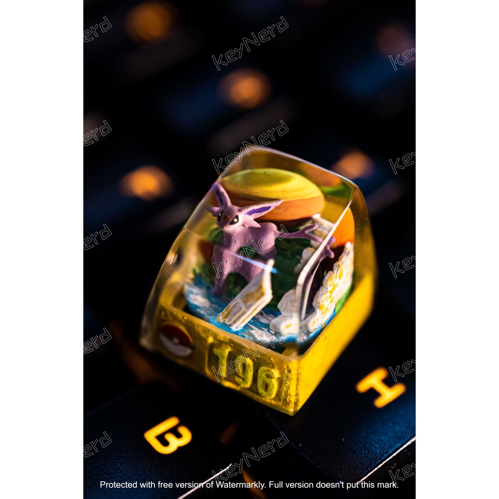 Keycap resin pokemon - nút bàn phím cơ - artisan