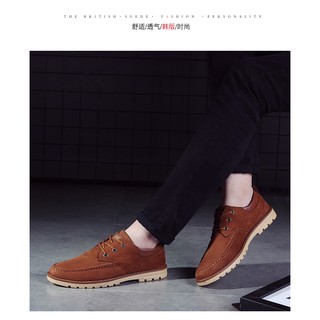 giày da lộn nam cao cấp 