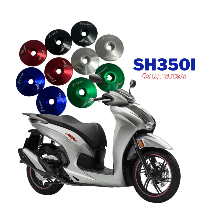 Ốc bịt chân gương cho SH350i / SH Mode Rizoma-giá 1 cặp