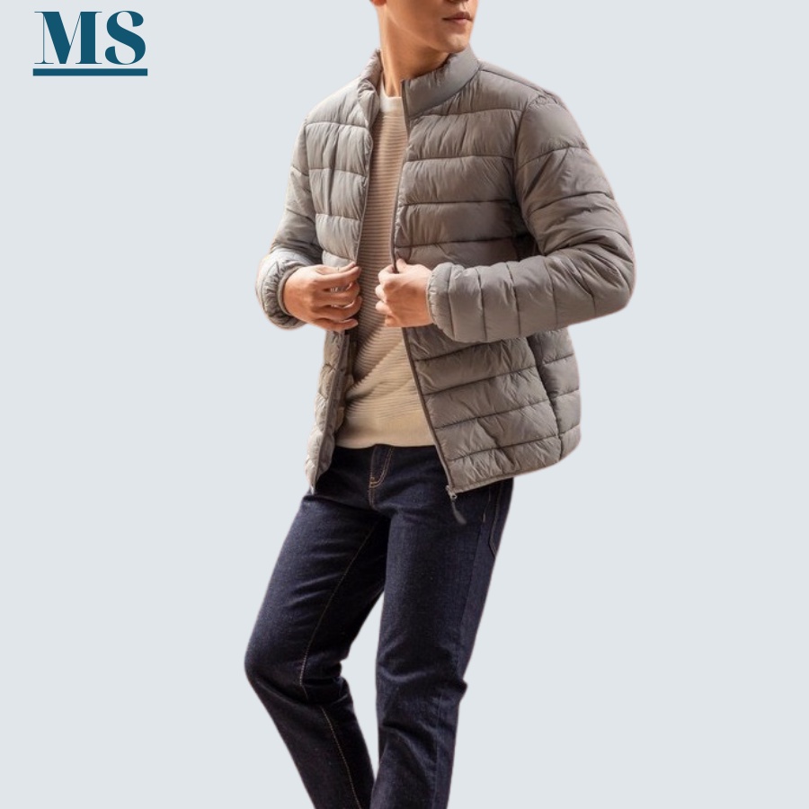 Áo phao nam, áo khoác nam,áo phao lông vũ siêu nhẹ, áo khoác gió giữ nhiệt, cản mưa cản gió thời trang nam Menswear