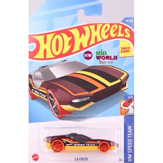 Xe mô hình Hot Wheels basic La Fasta HCW46, 40K.