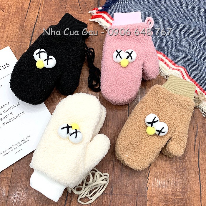 Bao tay lông xù cực ấm hàng Thu Đông về nhiều màu