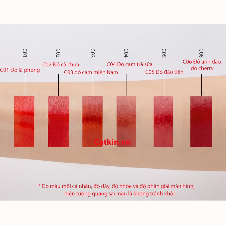 Son kem lì Catkin Velvet mẫu mới 2020 chất mềm mịn dưỡng môi nhiều | BigBuy360 - bigbuy360.vn