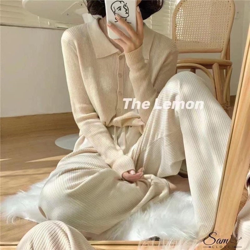 [Ảnh thật/Video]Quần ống rộng màu GHI ĐÁ sang chảnh Hàn Quốc Quần ống rộng phong cách ulzzang